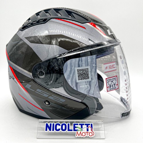 Casco ls2 copter - copter, grey