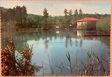 Cartolina Abbadia San Salvatore Siena Il Laghetto viaggiata