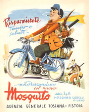 Poster Moto Mosquito 1954 -