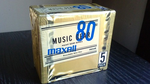 Minidisc maxell music gear - maxell,