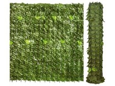 SIEPE ORNAMENTALE ARTIFICIALE CON FOGLIE LAURO- - mt.3x1,5h. - 1 rotolo T-REX