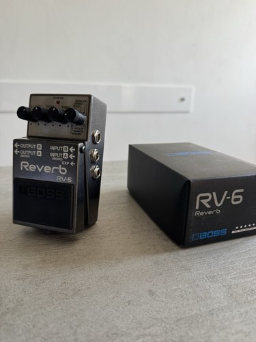 Boss reverb pedale - boss, rv-6