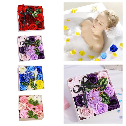 Scatola regalo fiore sapone - regalo,