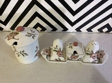 Crown Ducal Althea 3pz Cruet &