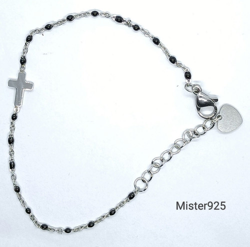 Bracciale uomo donna rosario