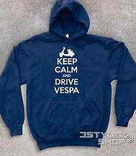 FELPA UNISEX KEEP CALM AND DRIVE VESPA vespa mods style Who target carry on