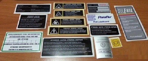 Fiat punto adesivi - gt, stickers