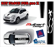 ADESIVI  FASCE PER FIAT 500 X
