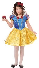 CARNEVALE COSTUME VESTITO SNOW