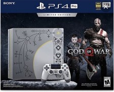 Ps4 Pro God of War Limited Edition 1TB Console Sony Playstation 4