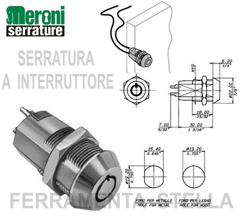 Serratura interruttore - serratura,