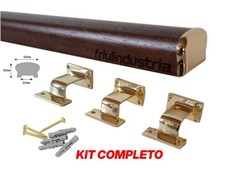 Corrimano in legno sagomato