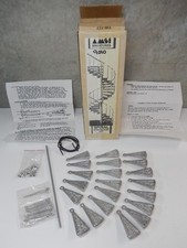 Kit scala a spirale miniature AMSI vintage casa delle bambole miniatura 1:12