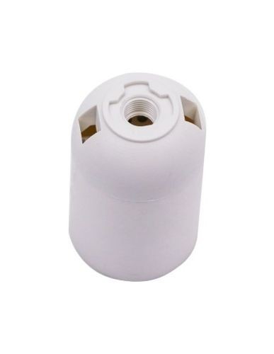 Portalampada e27 colore - e27, bianco