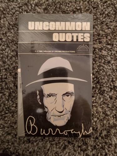 William burroughs uncommon - william,