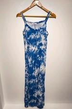 Maxi abito smanicato - , tie