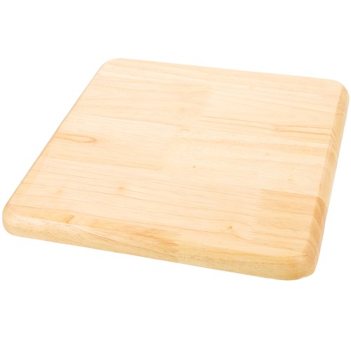 Sgabello quadrato legno - in,