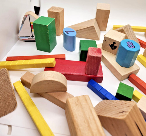 Blocchi costruzione legno - da,