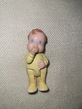 FISHER PRICE Loving Family Dream Dollhouse BABY BOY YELLOW SLEEPER Thumb REDHEAD
