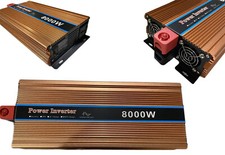 INVERTER 8000 WATT ONDA SINUSOIDALE DC 12V IN AC 220V PER BARCA CAMPER BAITA
