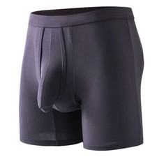 Boxer uomo sportivo leggy boxer pene separato traspirante supporto scroto intimo
