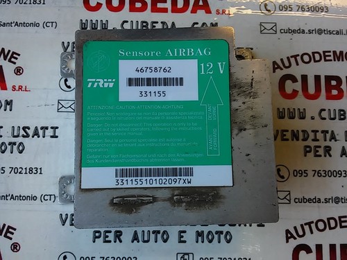 Centralina airbag fiat punto - airbag,