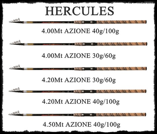 Canna hercules tutta pesca - canna,