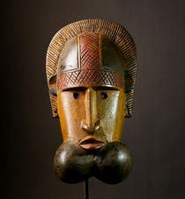 Grande maschera Dogon in legno