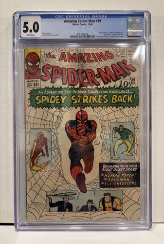 Amazing spider man cgc - #19, 5.0