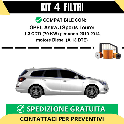 Kit filtri tagliando per - kit,