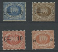 San Marino 1892 stemma in