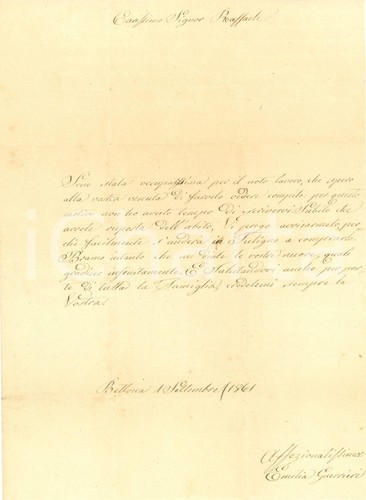 1861 bettona emilia - 1861, (pg)