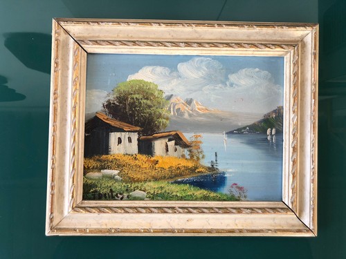 Fontesi dipinto legno prima - fontesi, su