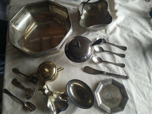 Lotto silver orli - orli, cucchiaini