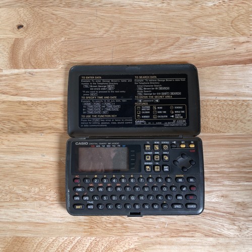 Vintage casio 4300bk nero - vintage, sf-4300bk