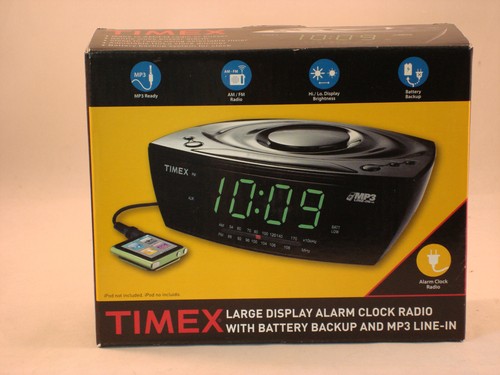 Radio timex clock - clock/am-fm,