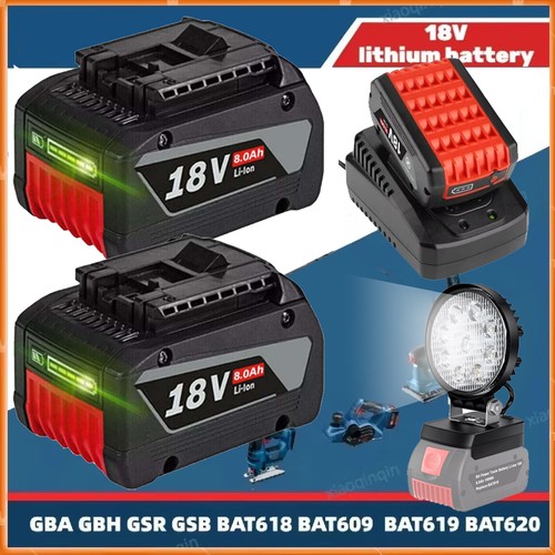 Batteria 0ah per bosch 18v - per,