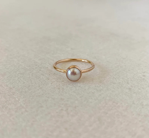 Anello perle ottone lega - perle,,