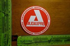 Vecchio adesivo immersioni subacquee AUDAXPRO Professional Diving Equipment