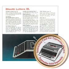 Olivetti Lettera DL Typewriter
