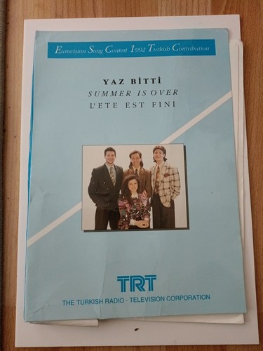 Eurovision turkey 1992 - eurovision,