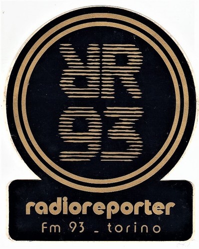 Adesivo radio reporter - adesivo, 93
