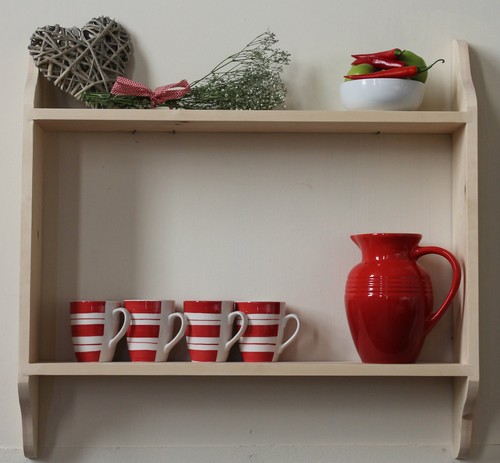 Wall shelf wooden storage - wall,