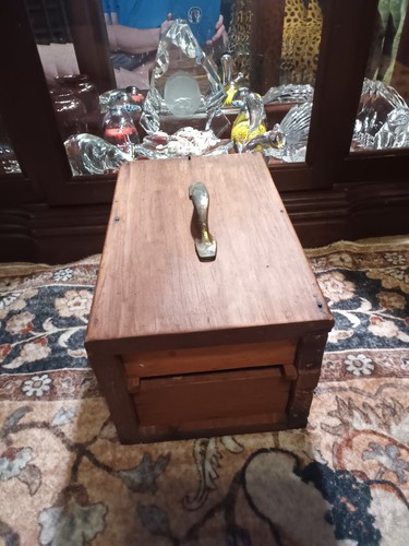 Scatola rustica legno con 2 - rustica,