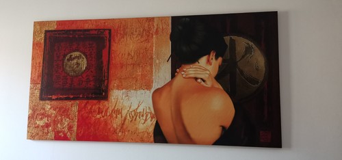 Quadro geisha - quadro,