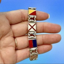 Bracciale Smaltato Bandiera