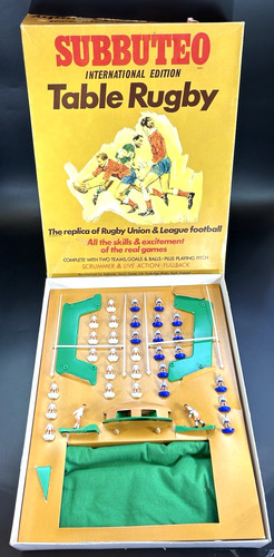 Subbuteo set rugby tavolo - rugby,