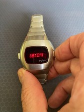 MONTRE WATCH HOMME LED ROUGE