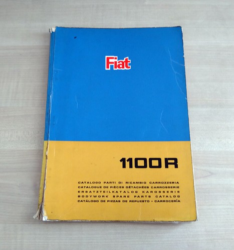 Fiat 1100 berlina catalogo - fiat,