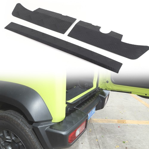 Black alloy rear bumper - black,